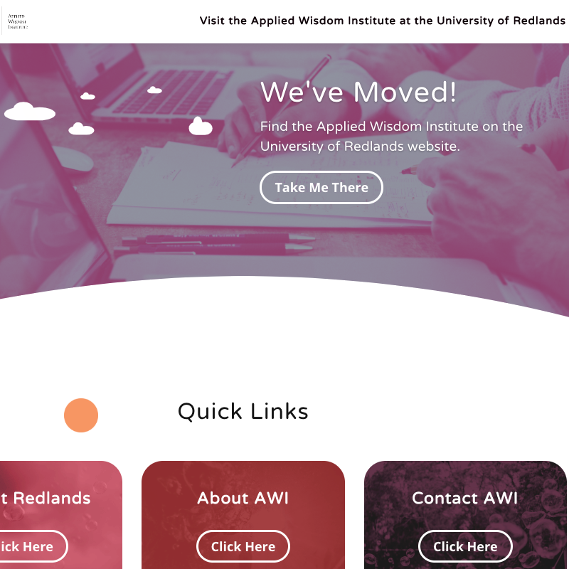 Applied Wisdom Institute website